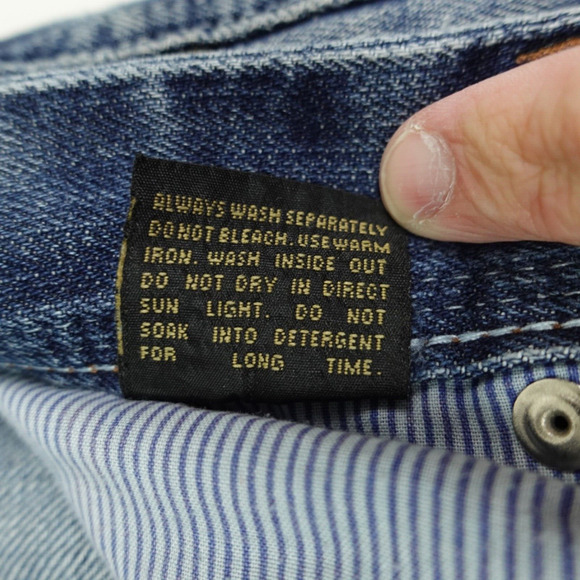 Lawman Jeans Womens Size 34x34 Bootcut Flared Light Wash Western Rodeo Cowboy - Picture 11 of 12